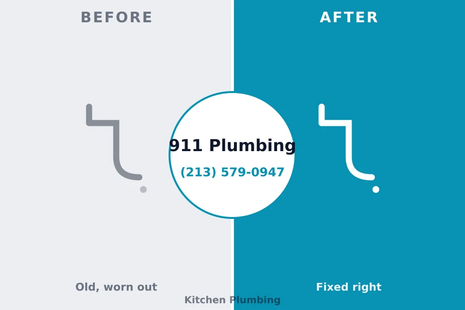 Before and after: plumbing company Belmond, IA